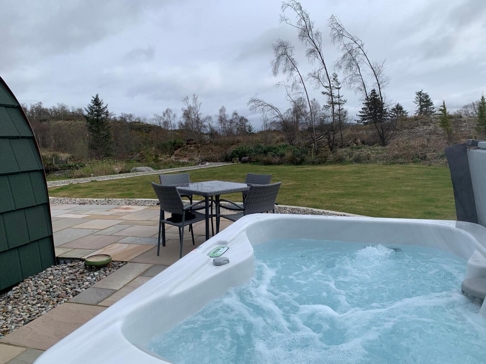 Villa Tawny Owl Pod With Hot Tub Oban Esterno foto