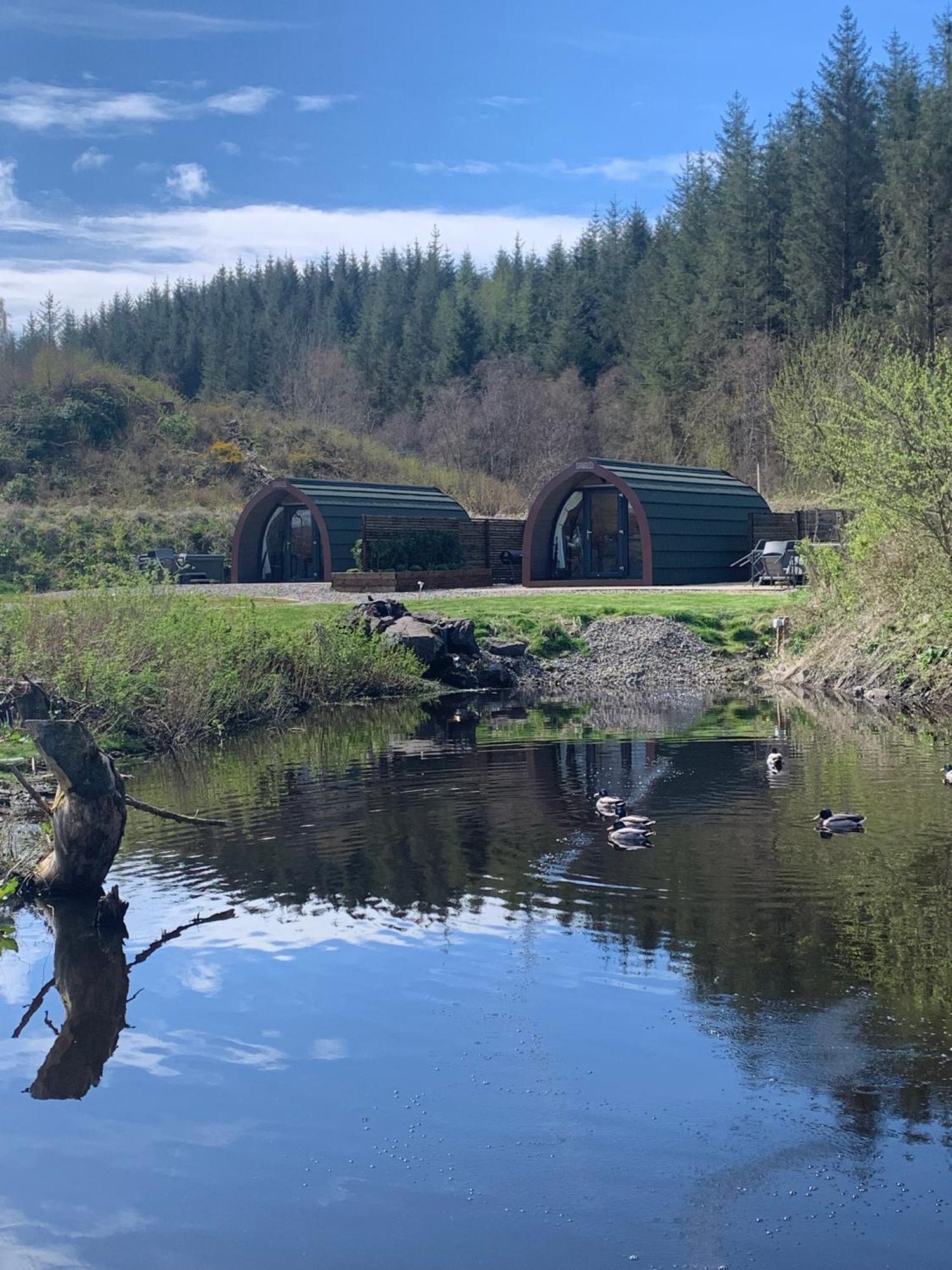 Villa Tawny Owl Pod With Hot Tub Oban Esterno foto