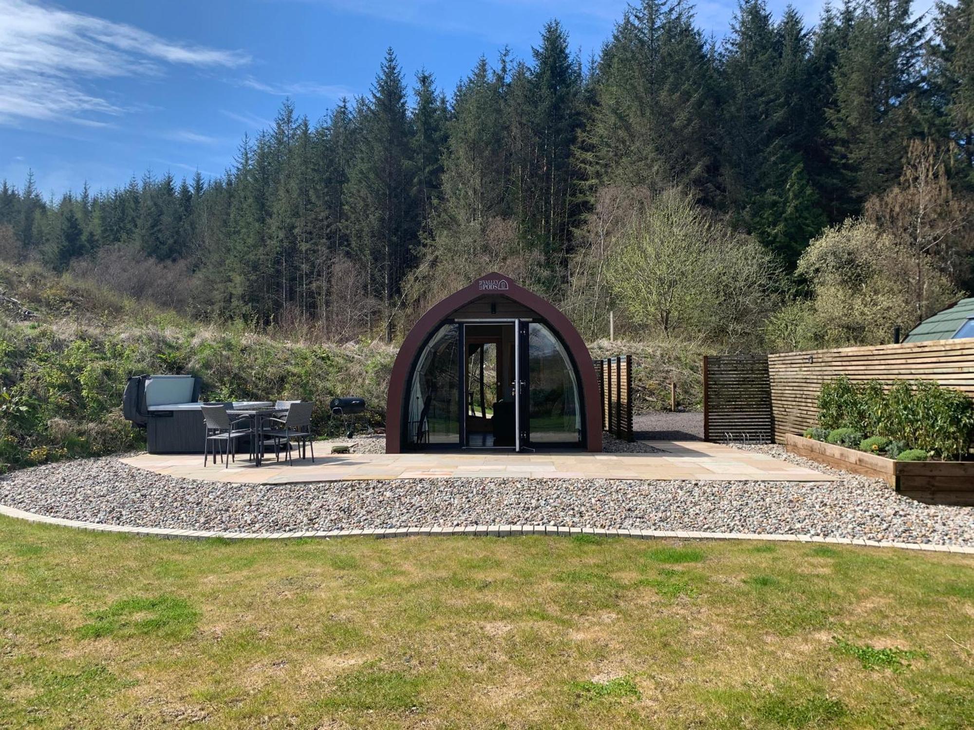 Villa Tawny Owl Pod With Hot Tub Oban Esterno foto