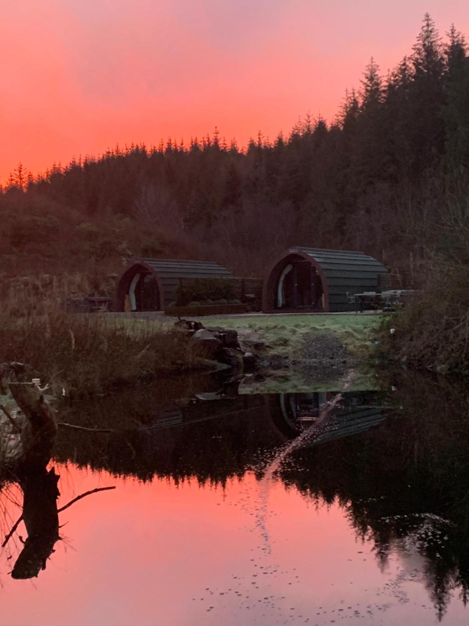 Villa Tawny Owl Pod With Hot Tub Oban Esterno foto