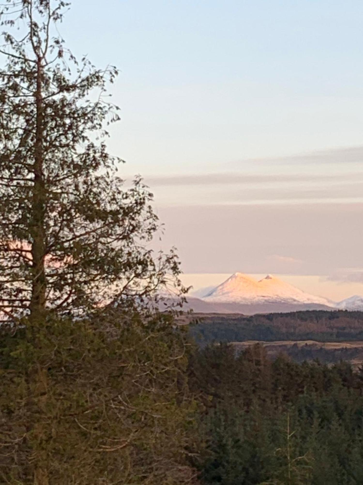 Villa Tawny Owl Pod With Hot Tub Oban Esterno foto